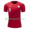 Tenue Pologne Robert Lewandowski 9 Exterieur Coupe du monde 2018 Maillot de Foot